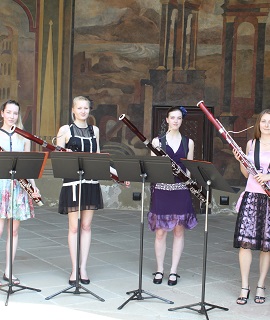 Girl Bassoon Quartet